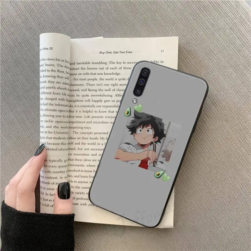 

Midoriya Izuku My hero academia Phone Case For Samsung galaxy S 9 10 20 A 10 21 30 31 40 50 51 71 s note 20 j 4 2018 plus