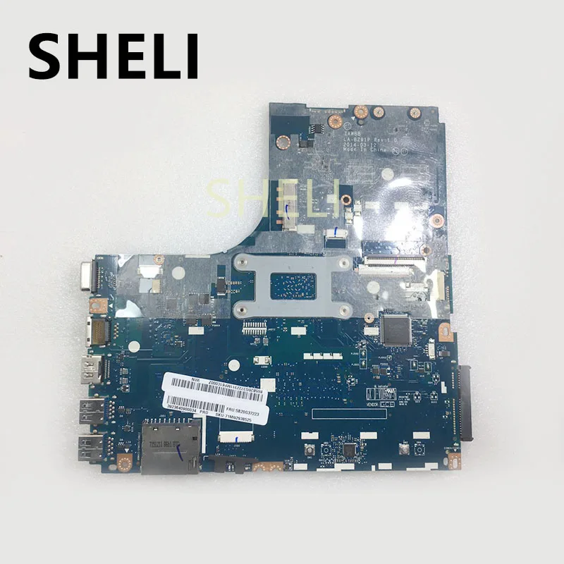 5B20G37223 ZAWBA/BB LA B291P материнская плата для Lenovo B50 45 ноутбука (для процессора AMD E1 6010)