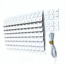 100PCS 6V SMD Lamp Beads with Optical Lens Fliter for 32-65 inch LED TV Repair