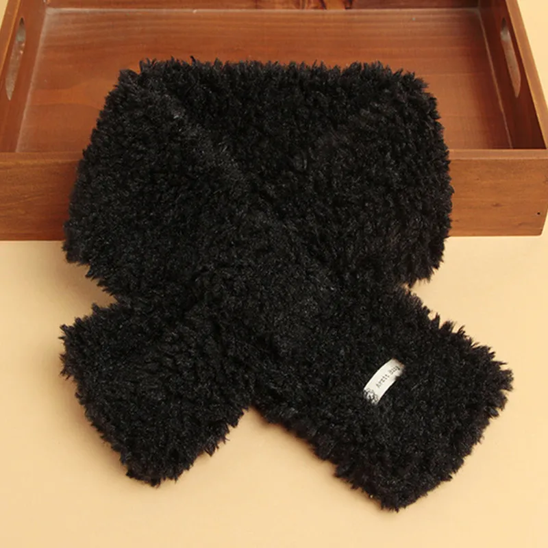 Новинка Осень-зима 2020 плюшевый Детский шарф для мальчиков девочек детей женщин