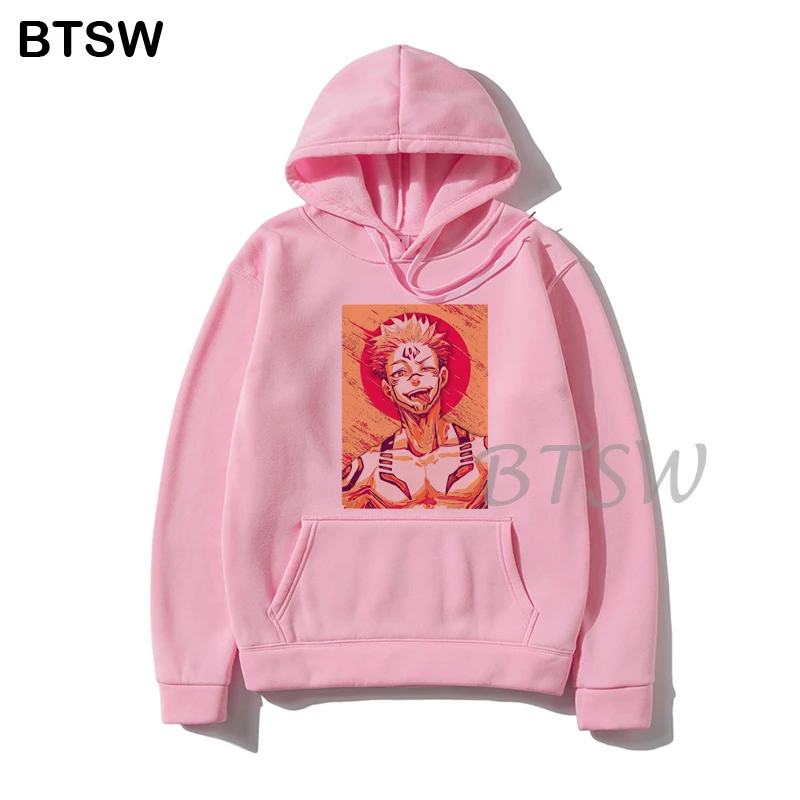 

Толстовка Gojo Satoru с рисунком аниме ююютсу кайсен, мужская Свободная Толстовка большого размера, простая белая уличная одежда с капюшоном и к...