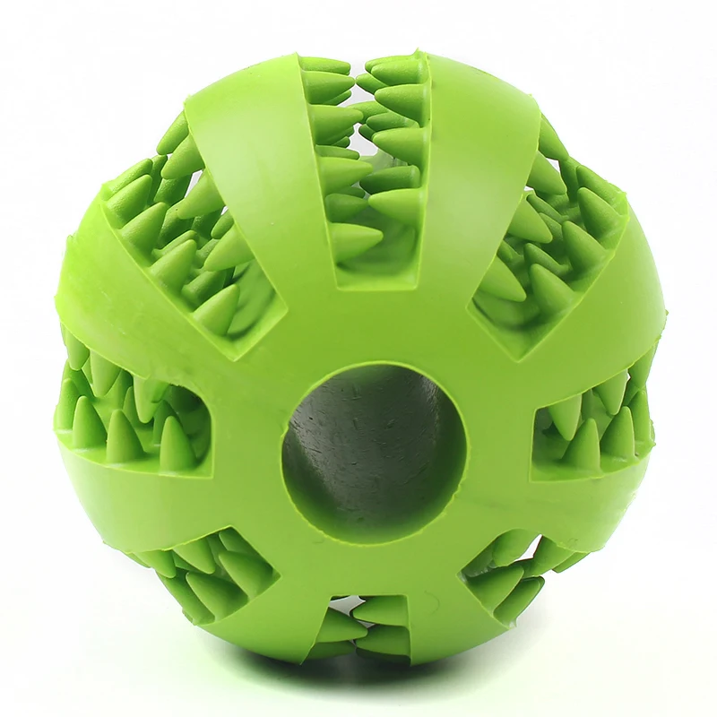 Pet Dog Sof Toys Игрушка Забавный интерактивный эластичный шарик собака жевательные игрушки для собаки зуб чистый шар еды Экстра-жесткий резиновый мяч