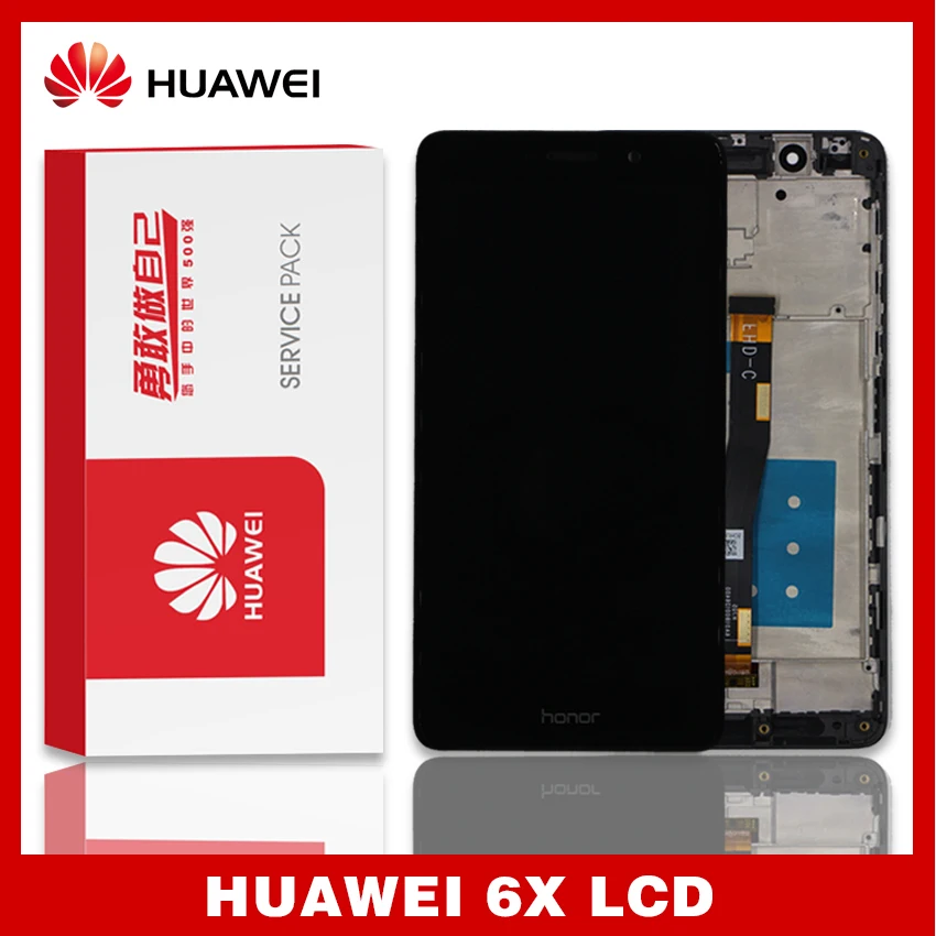 Для Huawei ЖК дисплея для Honor 6X BLN L24 AL10 L21 L22 сенсорный экран дигитайзер сборки