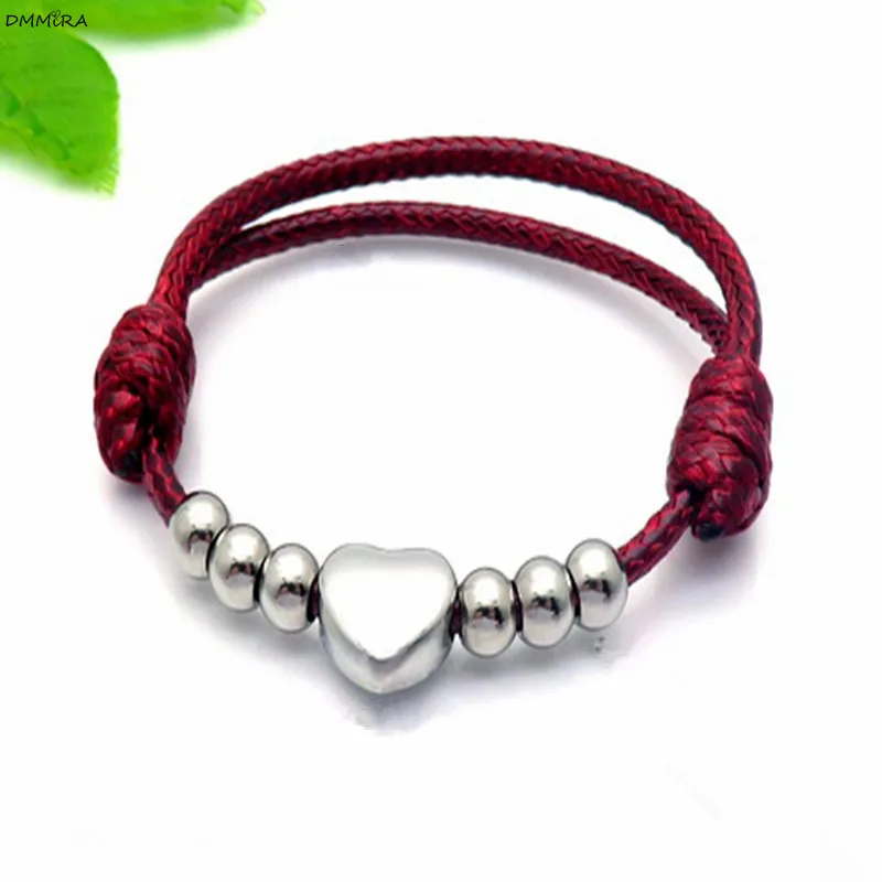 Браслеты из нержавеющей стали для мужчин и женщин простые модные подарочные