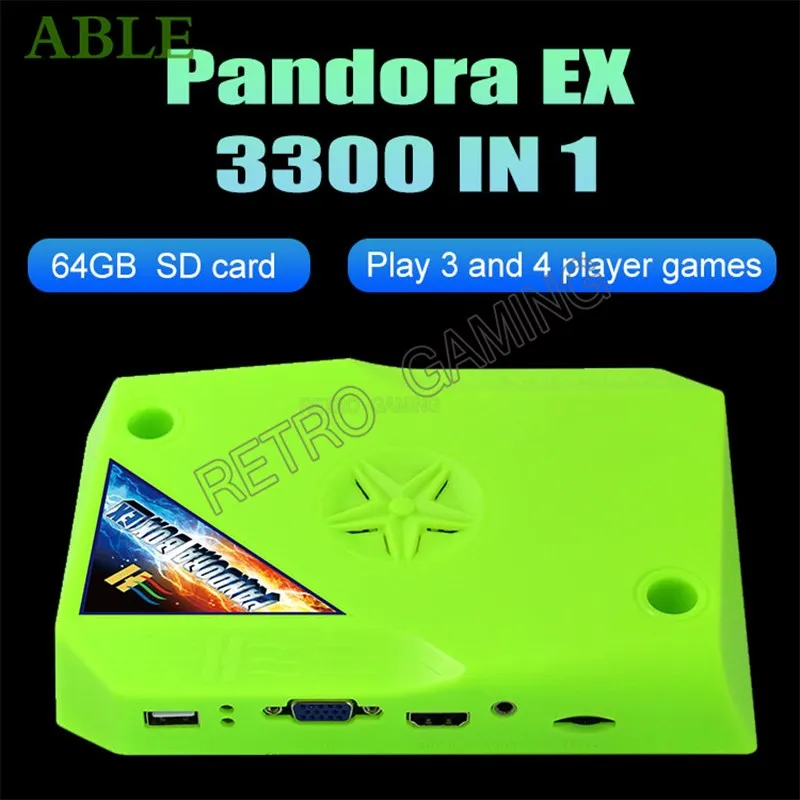 

Аркадная игра Pandora Box EX JAMMA версия 3300 в 1 FHD1080p VGA выход без CRT высокий балл Авто сохранение Bartop Ретро Видео игровой автомат