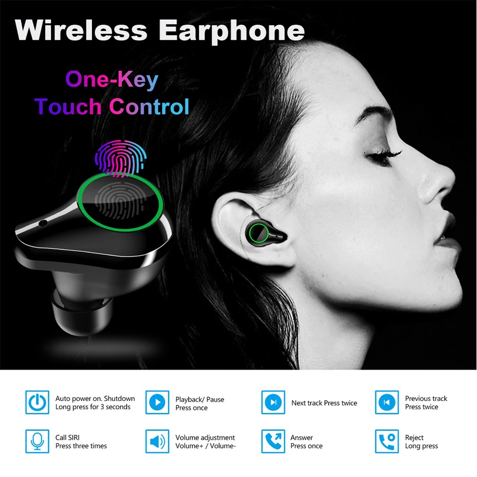 T10 Bluetooth наушники Беспроводные HD стерео шумоподавление игровая гарнитура для