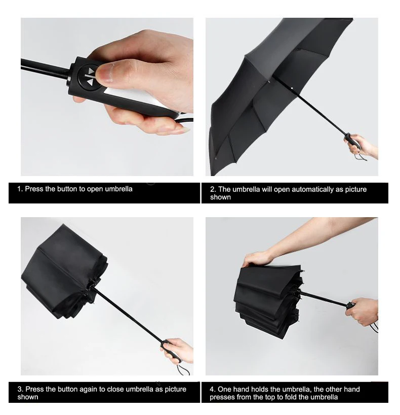 Женский зонт с защитой от дождя Складывающийся женский женское сочетание