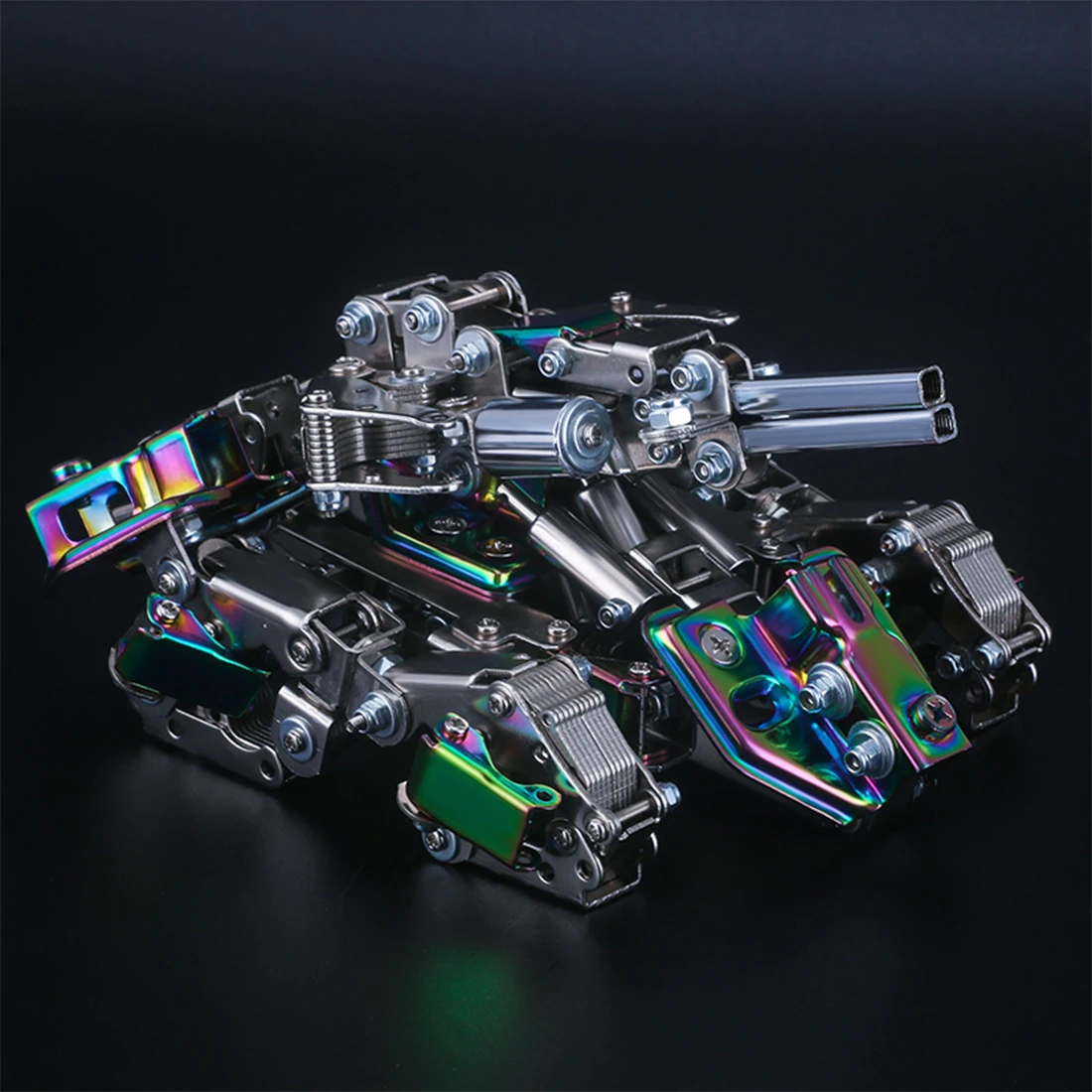 

415Pcs DIY Metal Puzzle Model Kit 3D Assembly Mecha Tank Crafts Brain-Training Toy For Children Educational Toys Birthday Gift