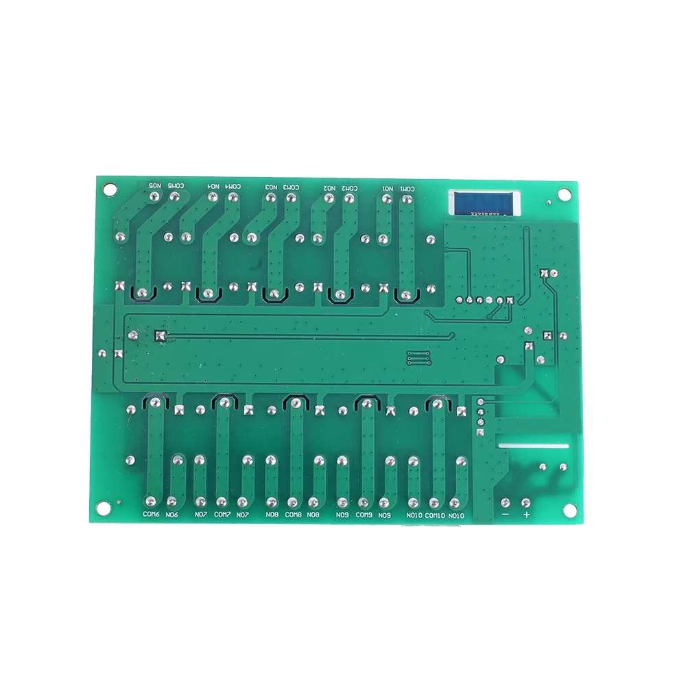 

DC 12V 10-Channel Wireless Bluetooth Relay Module APP Control 10Bit Self-locking/Momentary Switch Timer Delay Controller