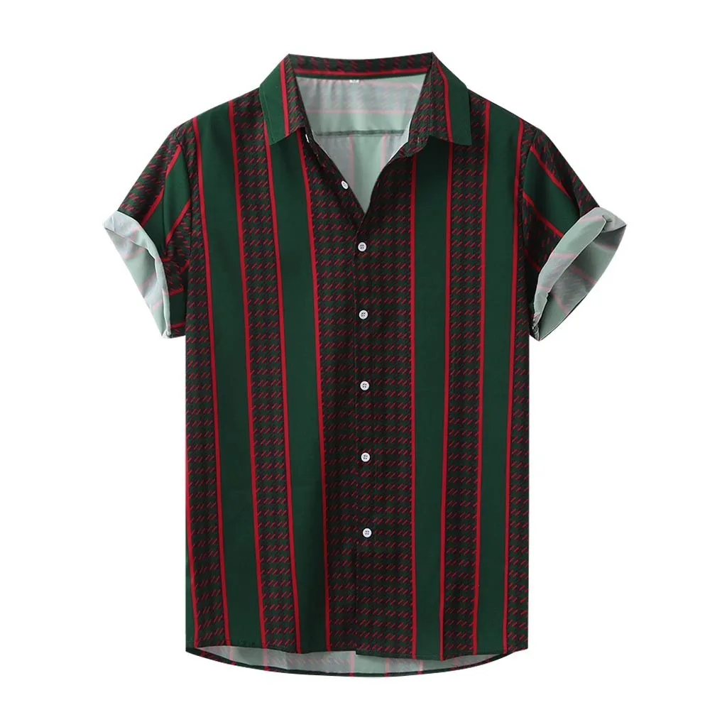 Мужская Летняя Повседневная футболка с принтом журавль размера плюс коротким