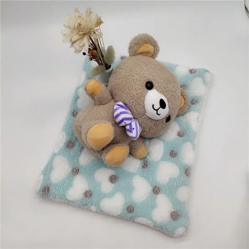 Small Hamster Guinea Pig Bed House Winter Warm Squirrel Hedgehog Rabbit Chinchilla Mat Nest Accessories |