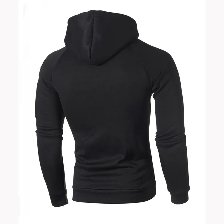 

2019 Autumn Winter Sweater Men Fashion Hoody Large Size Warm Fleece Coat Men Sweaters Hooded Sweat Shirts Pull Homme Pullover