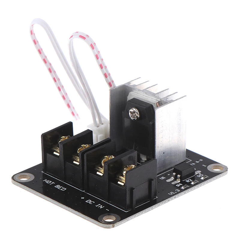 Модуль расширения MOSFET для 3D принтера Hotbed 2 контактный разъем Anet A8 A6 A2 черные