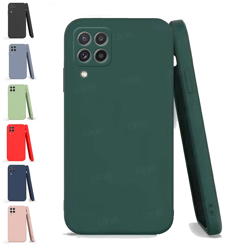 Funda para Samsung Galaxy M32, protector a prueba de golpes, TPU, A52, A22, M22, M32-1