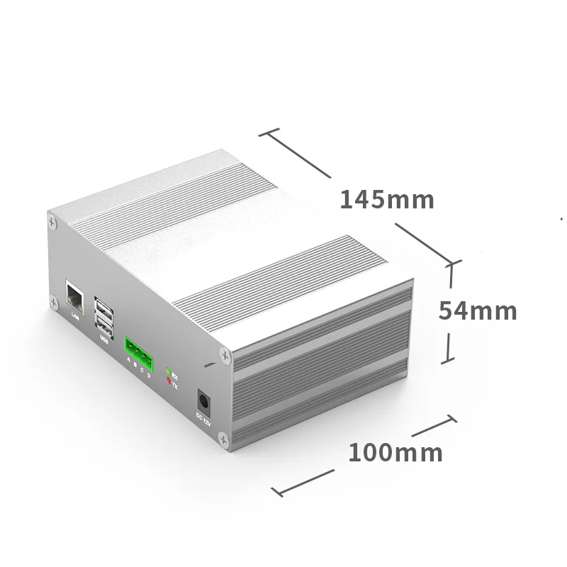 

Алюминиевый корпус для электроники Titanate H27