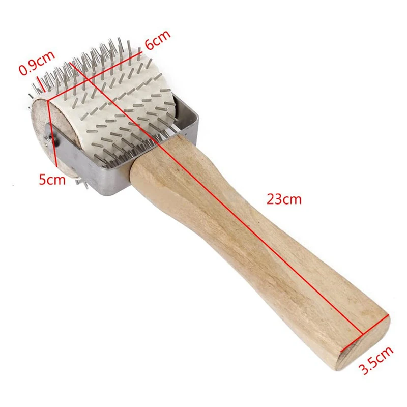 Инструменты для пчеловодства Нержавеющая сталь контактный ролик удаления клея