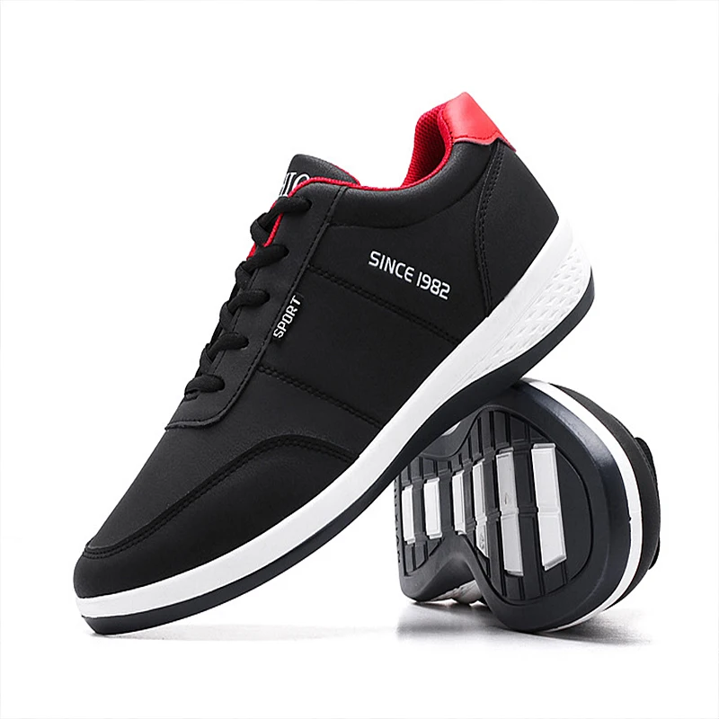 Кроссовки мужские кожаные удобная подиумная обувь для отдыха крутая Брендовая