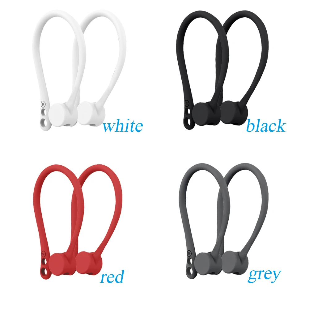 Силиконовый крючок для беспроводных наушников надежно прилегающие крючки Apple