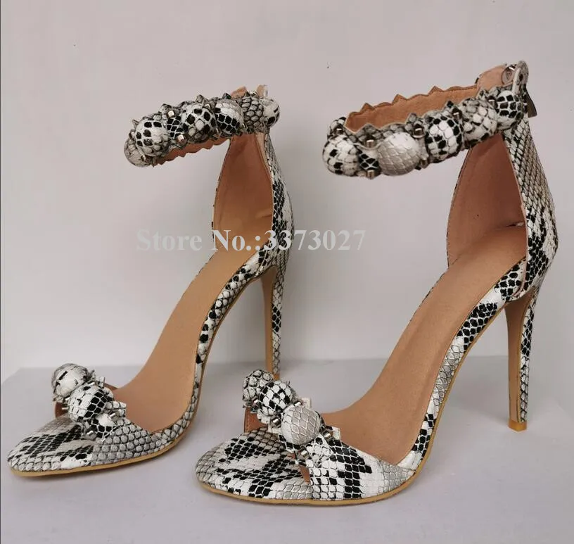 Босоножки с ремешком на щиколотке Летние женские золотистые туфли высоком