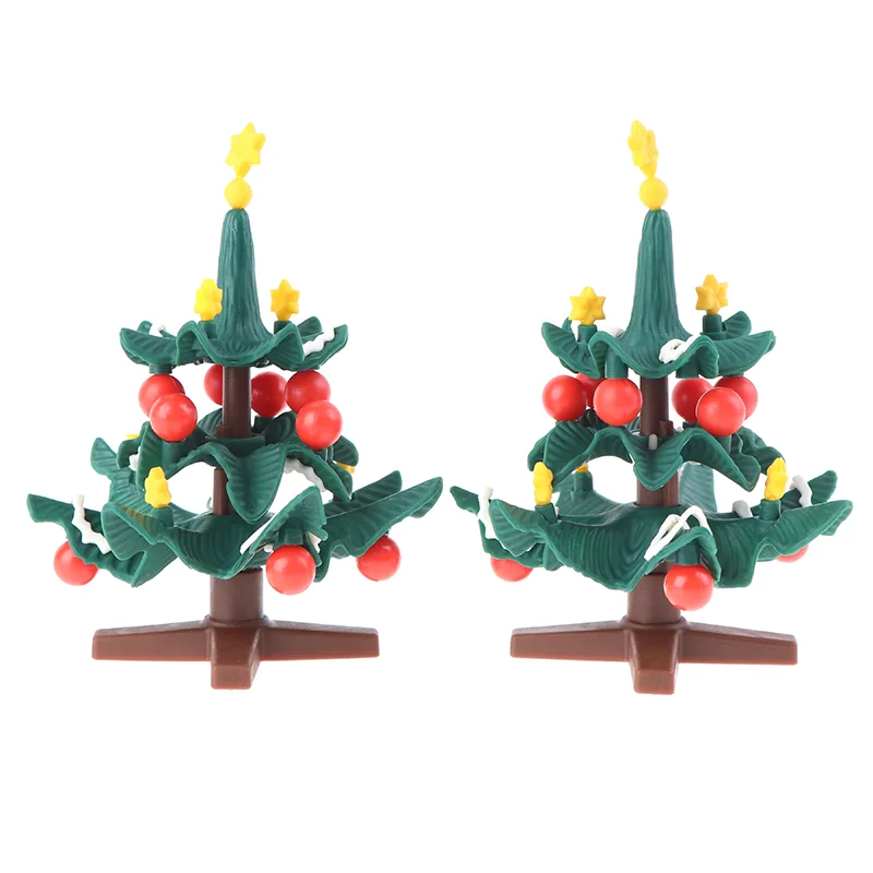 

1:12 миниатюрные елочные украшения для кукольного домика, сборка «сделай сам», украшение для кукольного домика, настольное украшение, рождес...