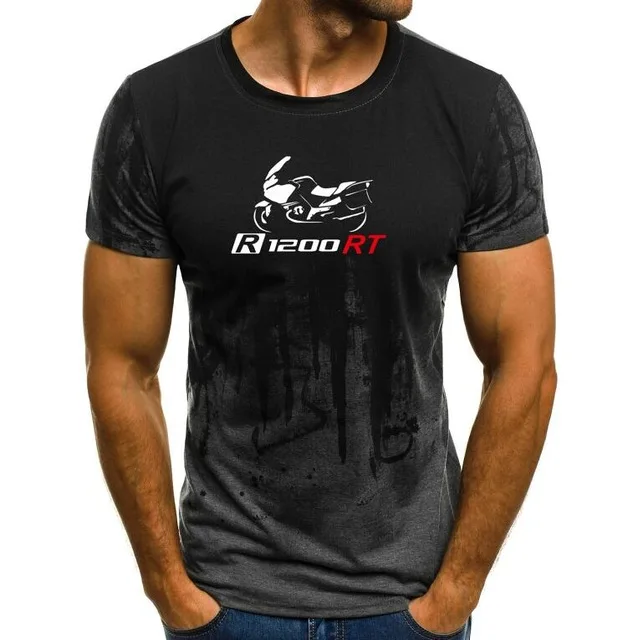 2019 брендовая летняя футболка R1200 GS Приключения для мотоциклов командная