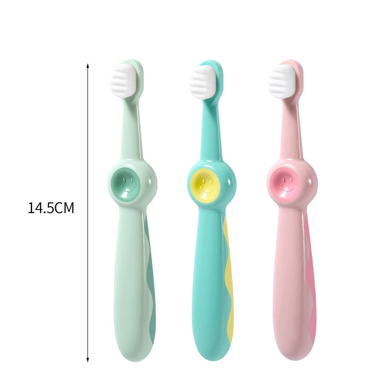 

Cartoon Children's Teeth Brush Kids Toothbrush Infant Baby Soft-bristled Training Dental Care for Girls Boys 1-12 Years