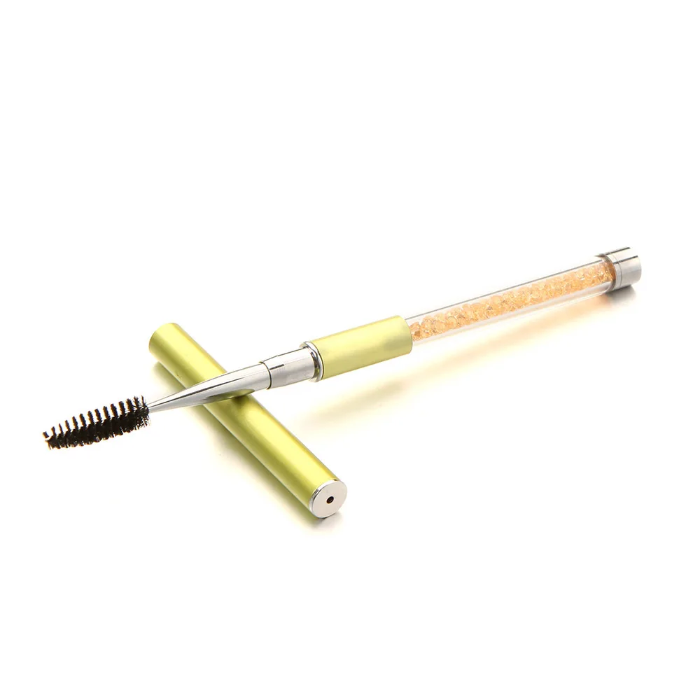 Стразы щеточка для ресниц многоразовая Женская одноразовая силиконовая тушь