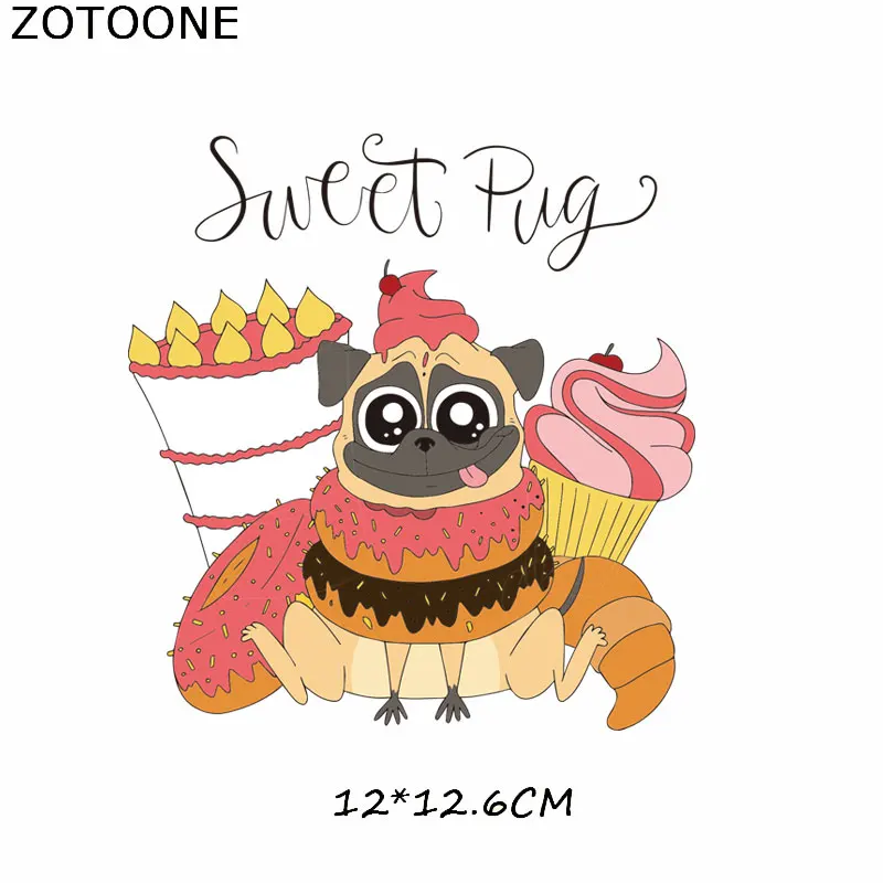 ZOTOONE Красочные Теплые животных гладить на передачи для костюмы бисером аппликация вышивка цветок нашивки DIY Одежда украшения E - Цвет: 649