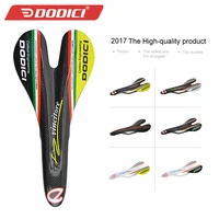 dodici full carbon fiber bicycle saddle 3k ultralight breathable saddle carbon seat road bike riding cycling cushion seat 104g