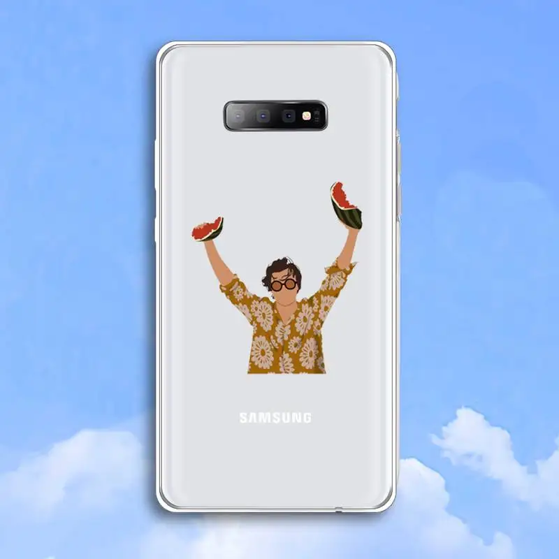 

Harry Styles Love On Tour 2020 Fine Line Phone Case Transparent For Samsung Galaxy A 71 21s S note 8 9 10 plus 20 ultra