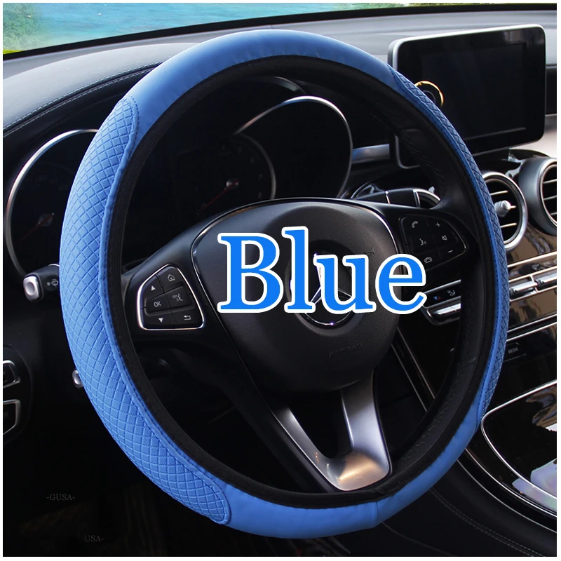 Кожаная модель для Kia K3 2013 K2 Rio 2015 2016 Ceed Cee 'd 2012 2017 Cerato 2017|Чехлы на руль| |