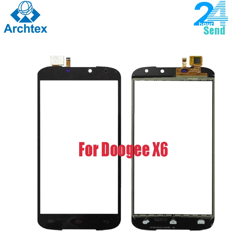 For Original Doogee X6  X6 pro Touch Screen Panel Perfect Repair Parts +Tools Glass With Digitizer Sensor Replacement 5.5 xuli capping unit cap top for x6 1600s x6 1880 x6 2000 x6 2600 x6 3200 printers