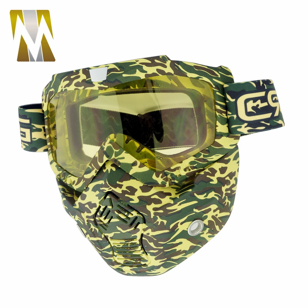 Винтажная маска на шлем очки для скутера шлемы и защитные от солнца лыжного