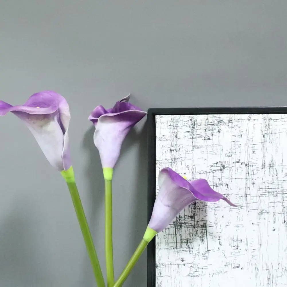 

Artificial Flower Portable Aesthetic Faux Leather Lightweight Durable Wedding Art Simulation Flower Banquet Decoration