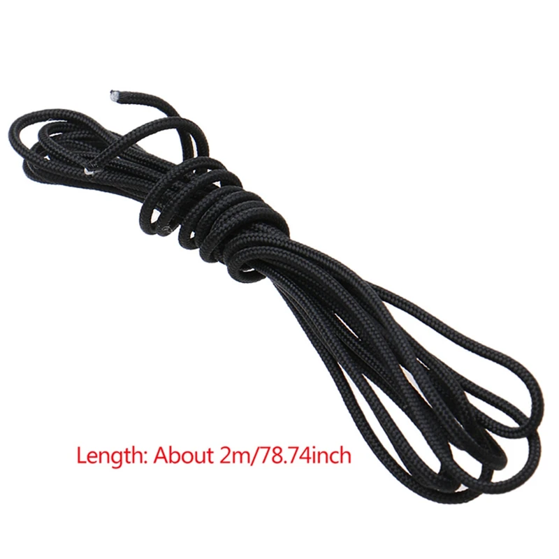 

2.5mm x 2m Archery Release Compound Bow String Nock D Loop Rope Cord Bowstring