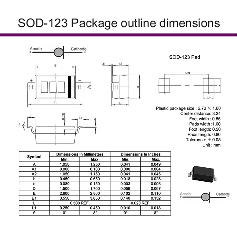 50PCS/LOT CRD Diode kit S-101T S-301T S-501T S-701T S-102T S-152T S-202T S-272T S-352T S-452T SOD-123 CURRENT REGULATIVE DIODES