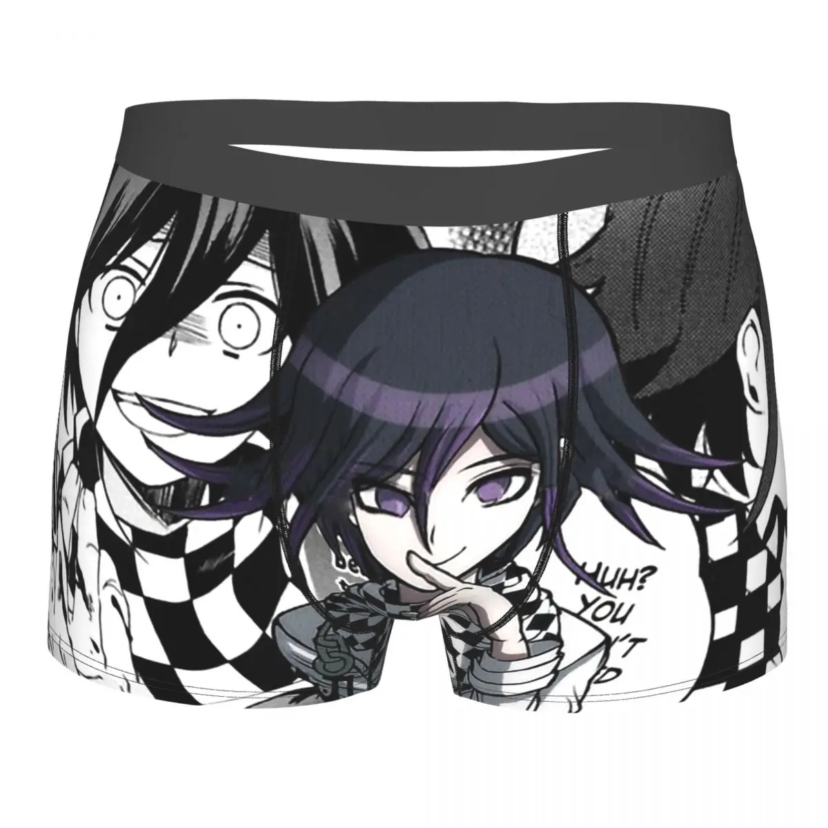

Danganronpa Game Kokichi Underpants Breathbale Panties Men's Underwear Sexy Shorts Boxer Briefs