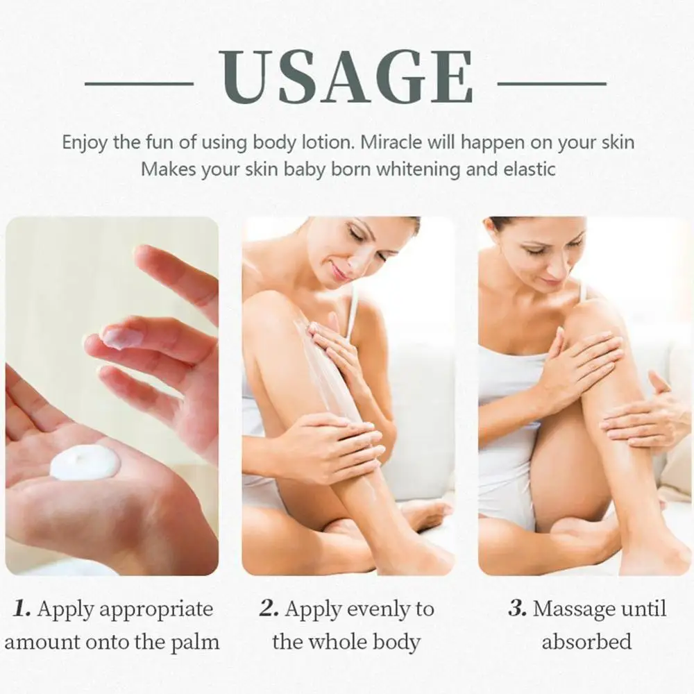 

Multifunctional Body Lotion Whitening Cream Bleaching Moisturizing Lightening Skin Care Products For Dry Dark Skin