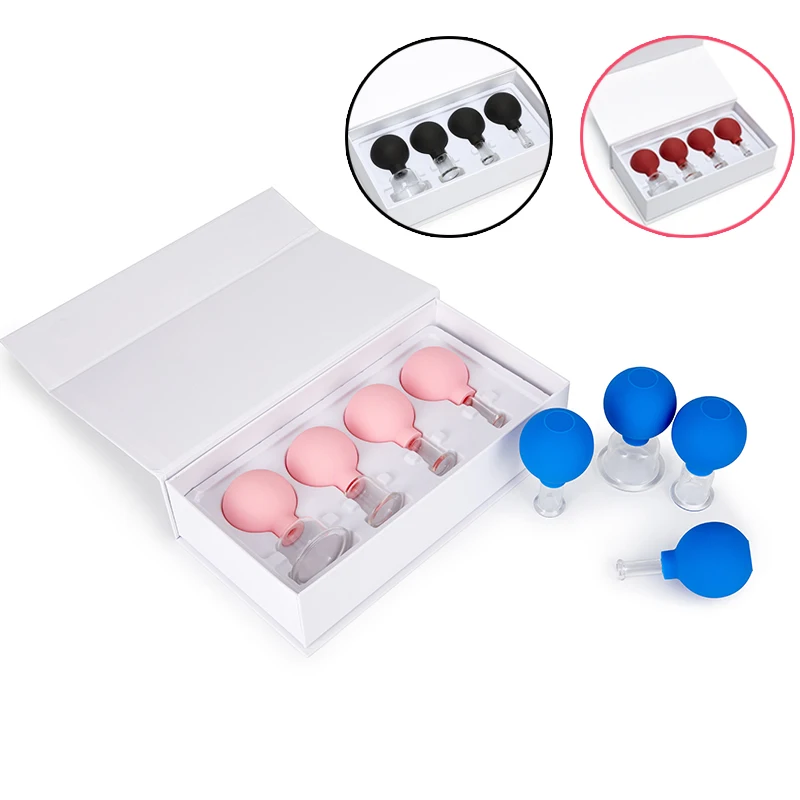 Набор вакуумных банок из ПВХ резиновые банки для антицеллюлитного массажа