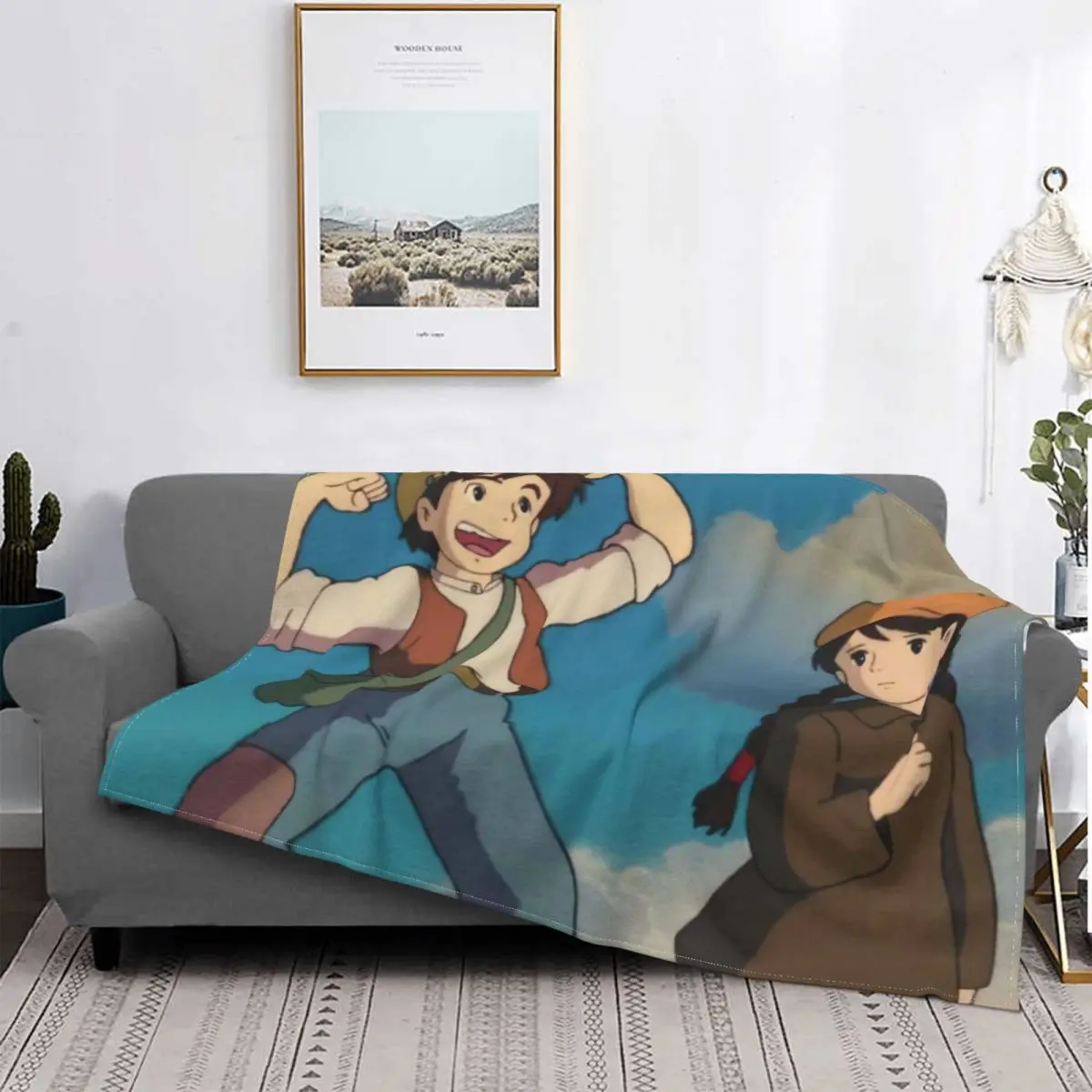 

Anime Blanket Cartoon Modern Super Soft Spring Autumn Flannel Throw Blankets For Bedding Quilt Free Shipping
