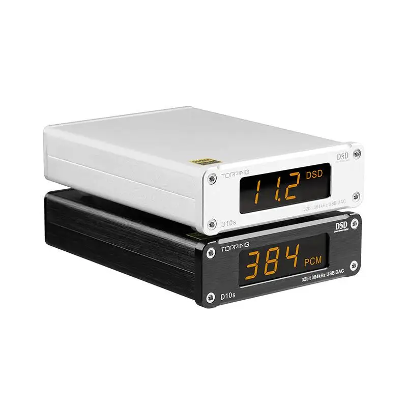 TOPPING D10S MINI USB DAC AMP CSS XMOS XU208 ES9038Q2M DSD256 PCM 384kHz Audio Amplifier Decoder D10 S | Электроника