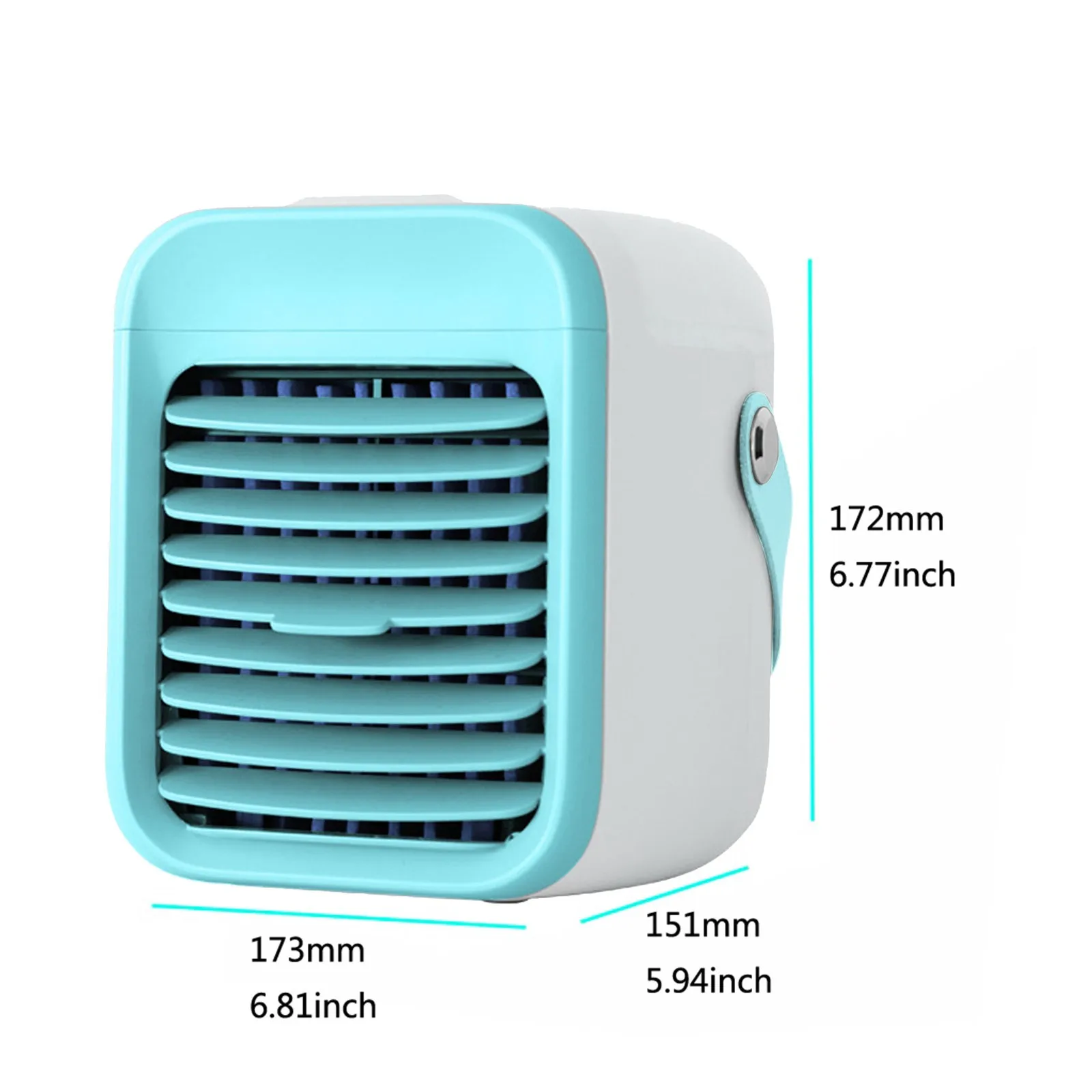 

Mini Air Conditioner Air Cooler Fan 7 Colors Light USB Portable Air Conditioner Personal Space Air Cooling Refrigeration Fan