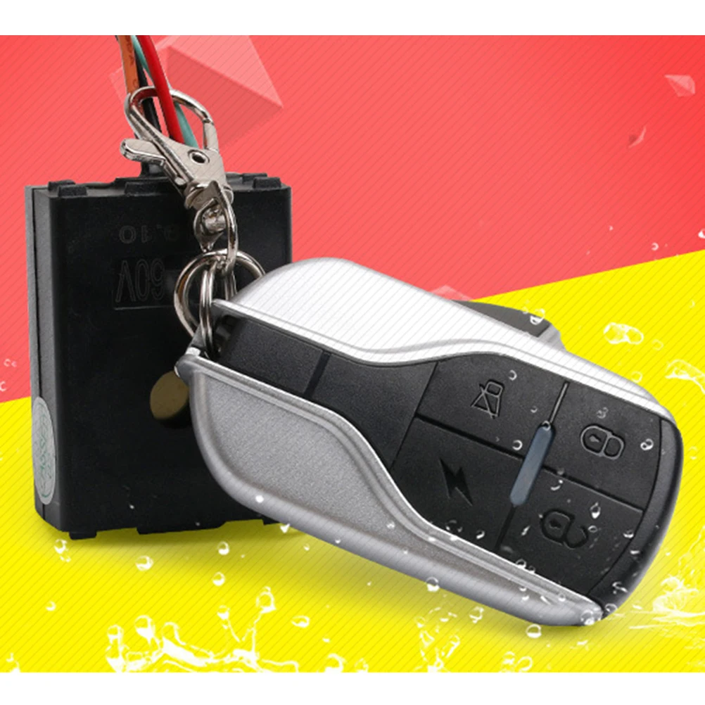 Доить 48 60V Анти кражи рог сигнализации с дистанционным управлением Управление на