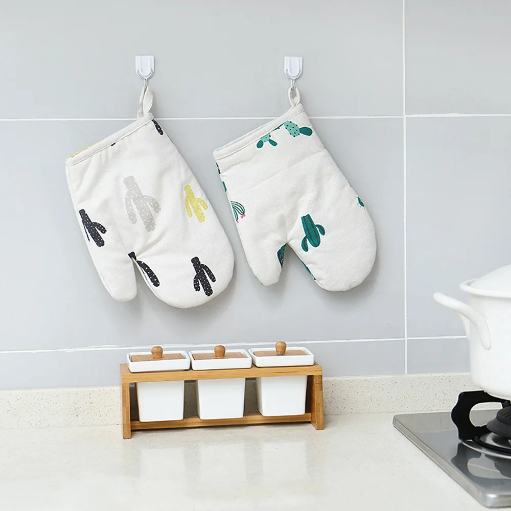 Перчатки для микроволновой печи прихватки выпечки термостойкие рукавицы