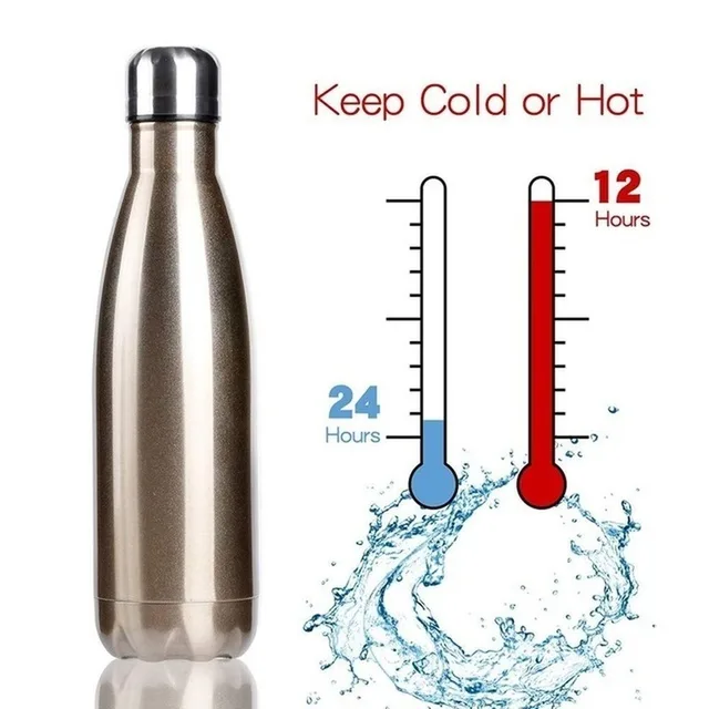 Bottle Stainless Steel Vacuum Flask High Quality Thermos Mug for 500ml Sports Water Bottle Cycling Climbing Free Shipping Items 2