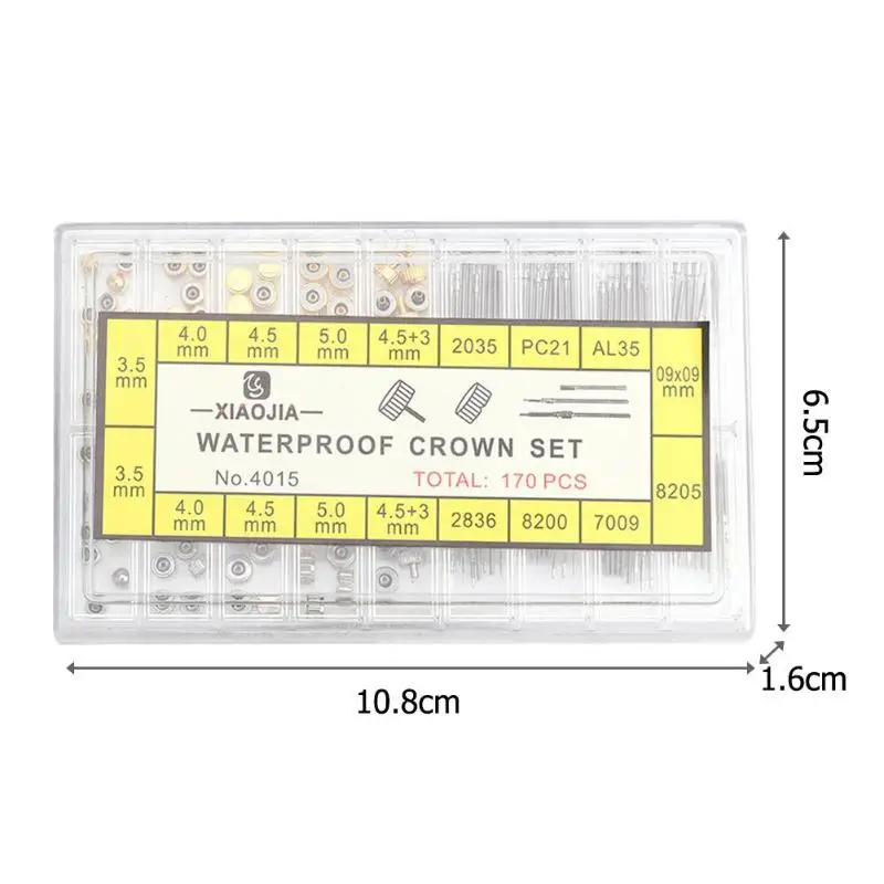 170 шт./кор. практичные инструменты для часовщика замена короны часов отличная