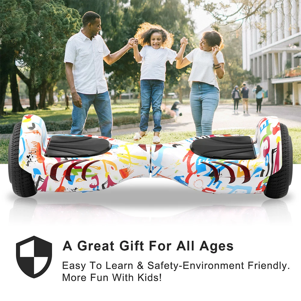 Новое поступление 6 5 дюймовый Ховерборд модный 2 ух колесный электрический