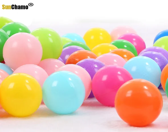 Детский складной бассейн с шариками детская игрушка для сухого песка утолщенный