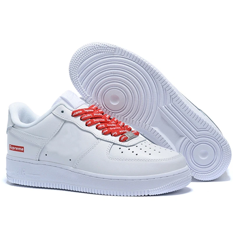 

Air Forcing AF1 Men Women Skateboarding Shoes Triple White Black Fashion Outdoor Sports Sneakers Eur 36-46