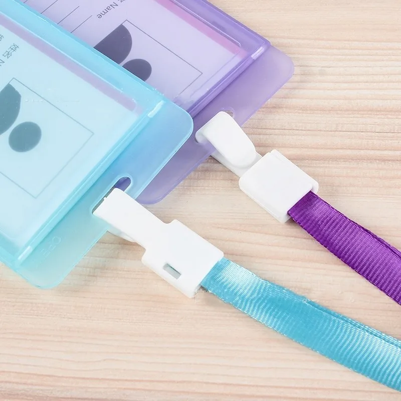 Карамельный цвет работы держатель для карт ID бейдж протектор чехол Крышка